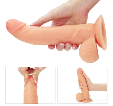 Zestaw majtki strap-on z wibrującym dildo 21,5cm